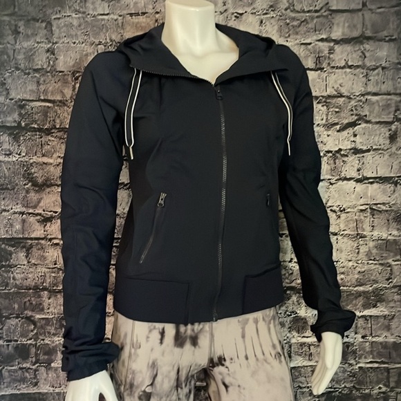 Lululemon Street To Studio Jacket Inkwell Size 8 - Picture 2 of 9